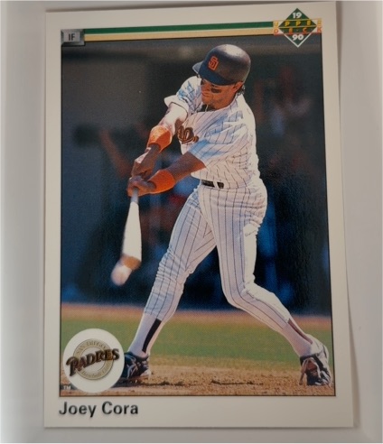 1990 Upper Deck #601 Joey Cora — front