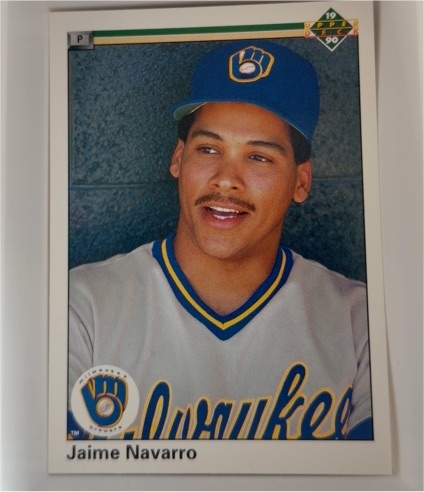 1990 Upper Deck #646 Jaime Navarro — front