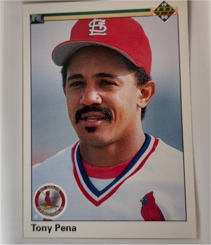 1990 Upper Deck #276 Tony Pena — front