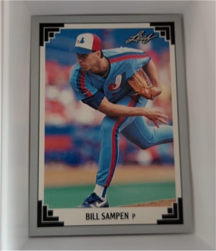 1991 Leaf #426 Bill Sampen — front