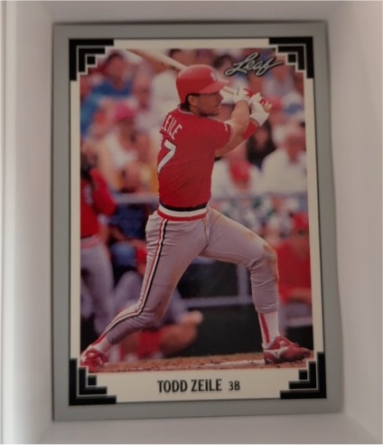 1991 Leaf #7 Todd Zeile — front