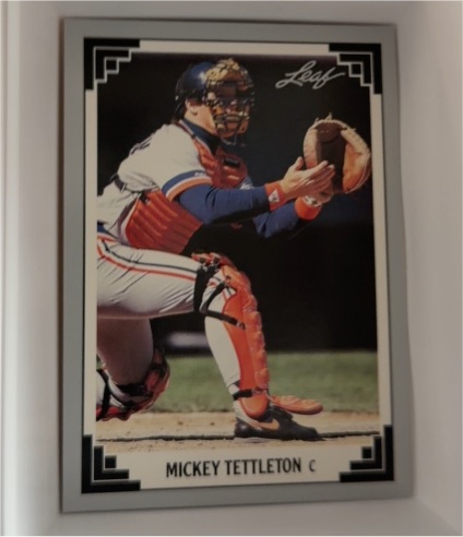 1991 Leaf Mickey Tettleton — front