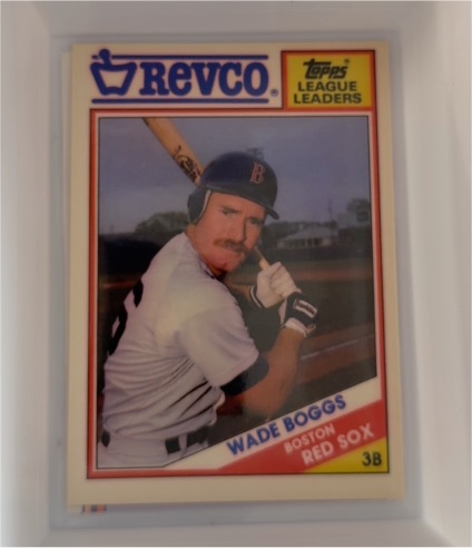 1988 Topps Revco League Leaders #16 Wade Boggs — front