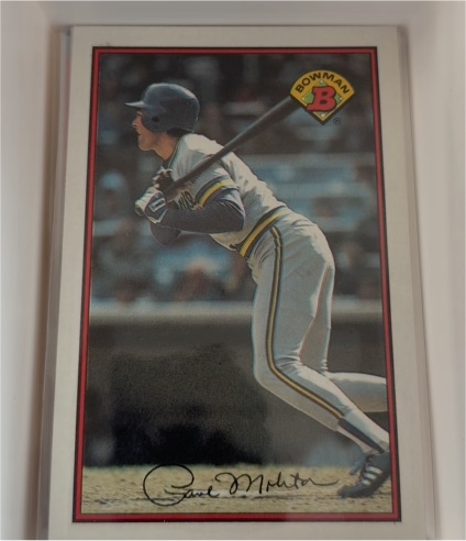 1989 Bowman #140 Paul Molitor — front