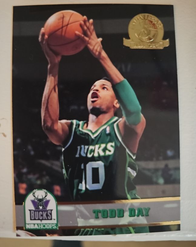 1993-94 NBA Hoops #122 Todd Day — front