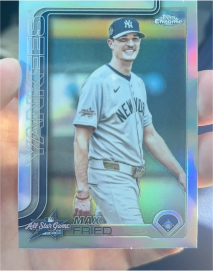 2025 Topps Chrome Update #ASG-26 Max Fried — front