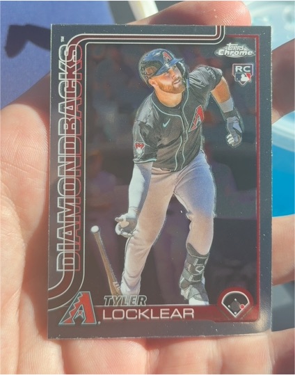 2025 Topps Chrome Update #USC80 Tyler Locklear — front