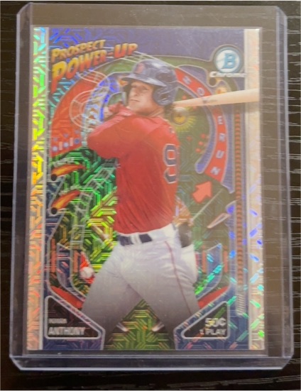 2024 Bowman Chrome Prospect Power-Up #PP-13 Roman Anthony — front