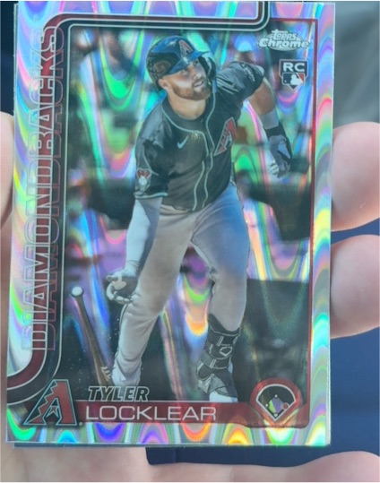 2025 Topps Chrome Update #USC80 Tyler Locklear — front