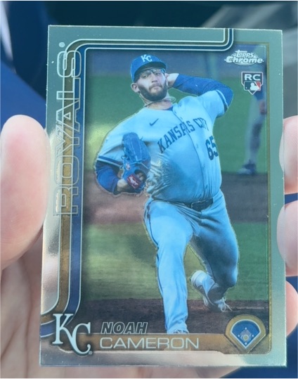 2025 Topps Chrome Update #USC69 Noah Cameron — front