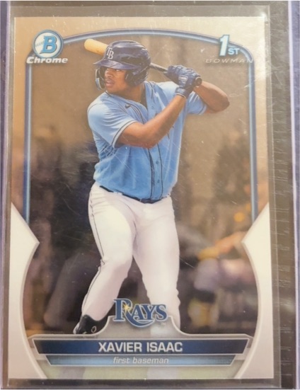 2023 Bowman Chrome Prospects #BCP-145 Xavier Isaac — front