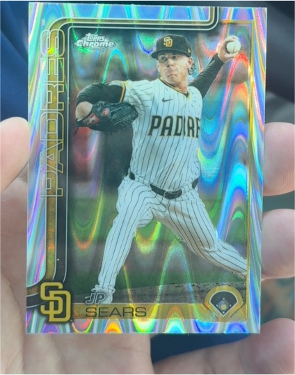 2025 Topps Chrome Update #USC85 JP Sears — front