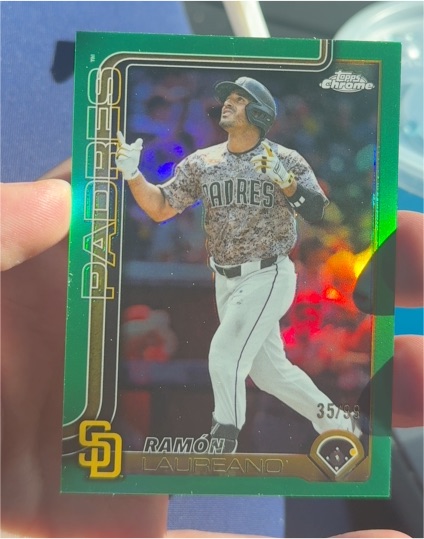 2025 Topps Chrome Update #USC144 Ramon Laureano — front