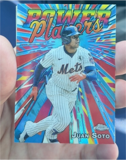 2025 Topps Chrome Update Power Players #PP-35 Juan Soto — front
