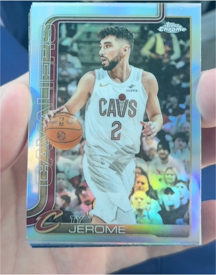 2025-26 Topps Chrome #4 Ty Jerome — front