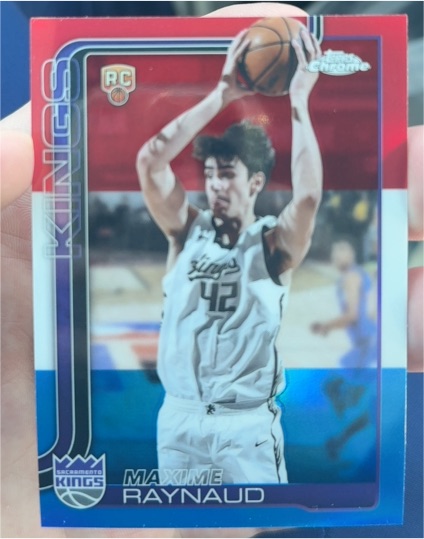 2025-26 Topps Chrome #293 Maxime Raynaud — front