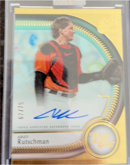 2025 Topps Five Star #FSA-ARU Adley Rutschman — front