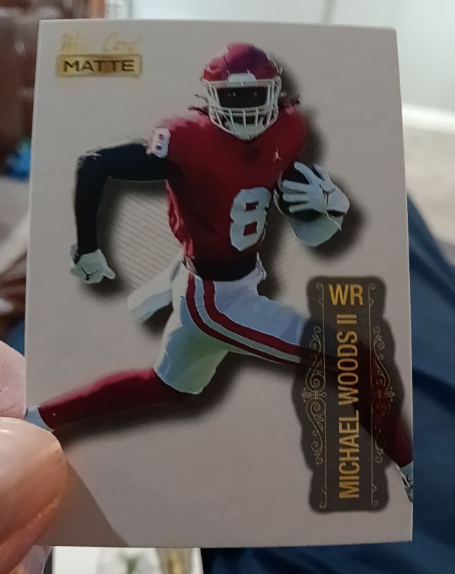 2022 Wild Card Matte #MB-85 Michael Woods II — front