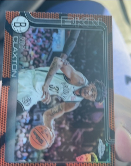 2025-26 Topps Chrome #27 Nic Claxton — front