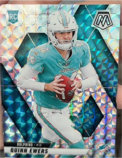 2025 Panini Mosaic #308 Quinn Ewers — front