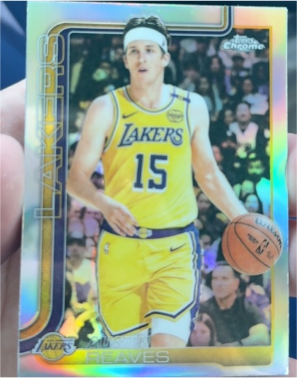 2025-26 Topps Chrome #126 Austin Reaves — front