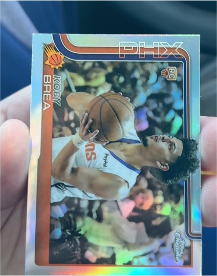 2025-26 Topps Chrome #292 Koby Brea — front