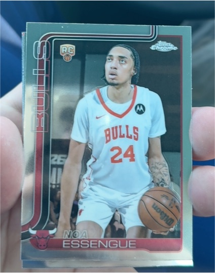 2025-26 Topps Chrome #262 Noa Essengue — front