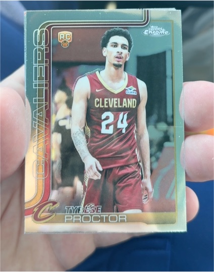 2025-26 Topps Chrome #300 Tyrese Proctor — front