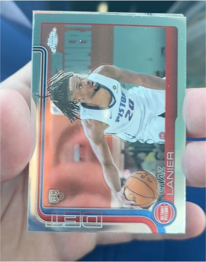 2025-26 Topps Chrome #288 Chaz Lanier — front