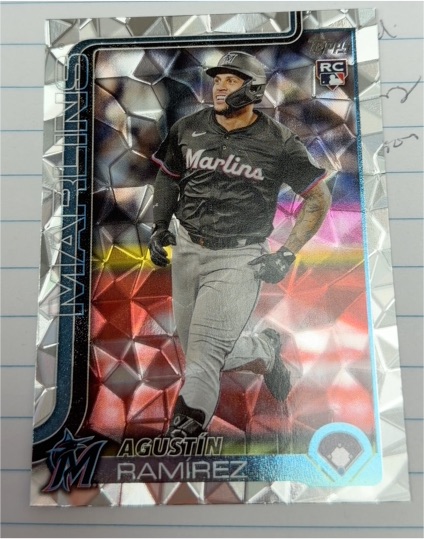 2025 Topps Update #US11 Agustin Ramirez — front