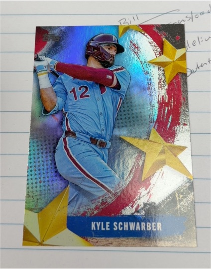 2025 Topps Update #SMLB-82 Kyle Schwarber Stars of MLB — front