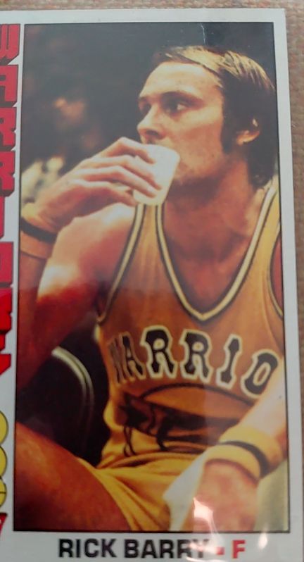 1976-77 Topps #50 Rick Barry — front
