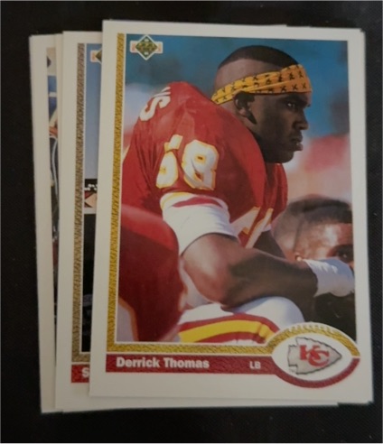 1991 Upper Deck #165 Derrick Thomas — front