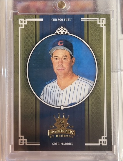 2005 Donruss Diamond Kings #330 Greg Maddux — front