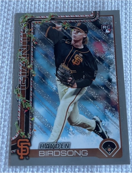 2025 Topps Holiday #H85 Hayden Birdsong — front