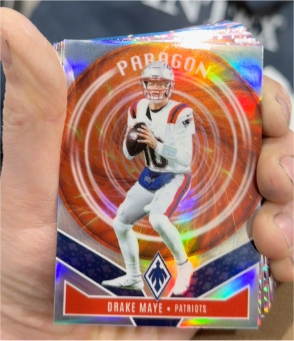 2025 Panini Phoenix #7 Drake Maye — front