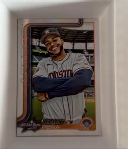 2025 Topps Update Series #ASG-31 Jeremy Pena — front