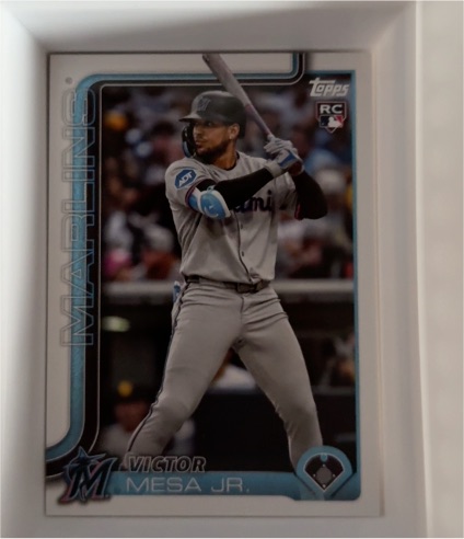 2025 Topps Chrome Update #USC4 Victor Mesa Jr. — front