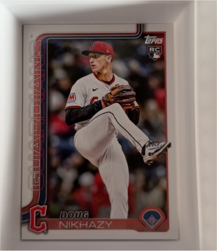 2025 Topps Update Series #US44 Doug Nikhazy — front