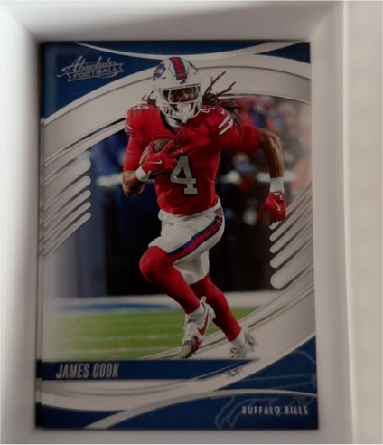 2025 Panini Absolute #76 James Cook — front