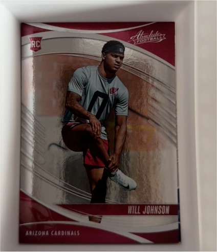 2025 Panini Absolute #198 Will Johnson — front
