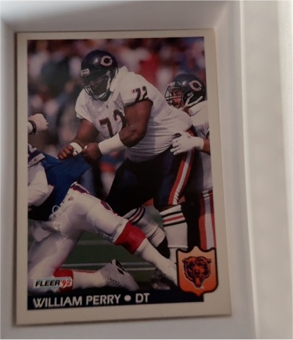 1992 Fleer #45 William Perry — front