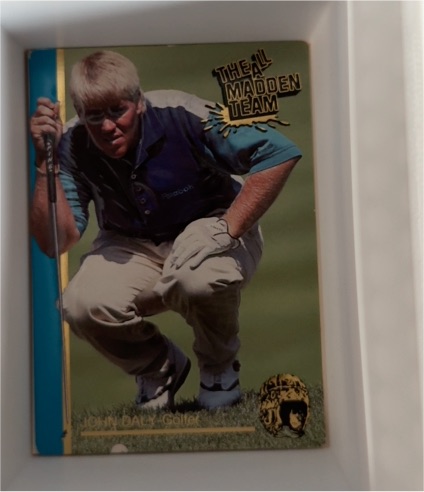 1991 Action Packed The All Madden Team #51 John Daly — front