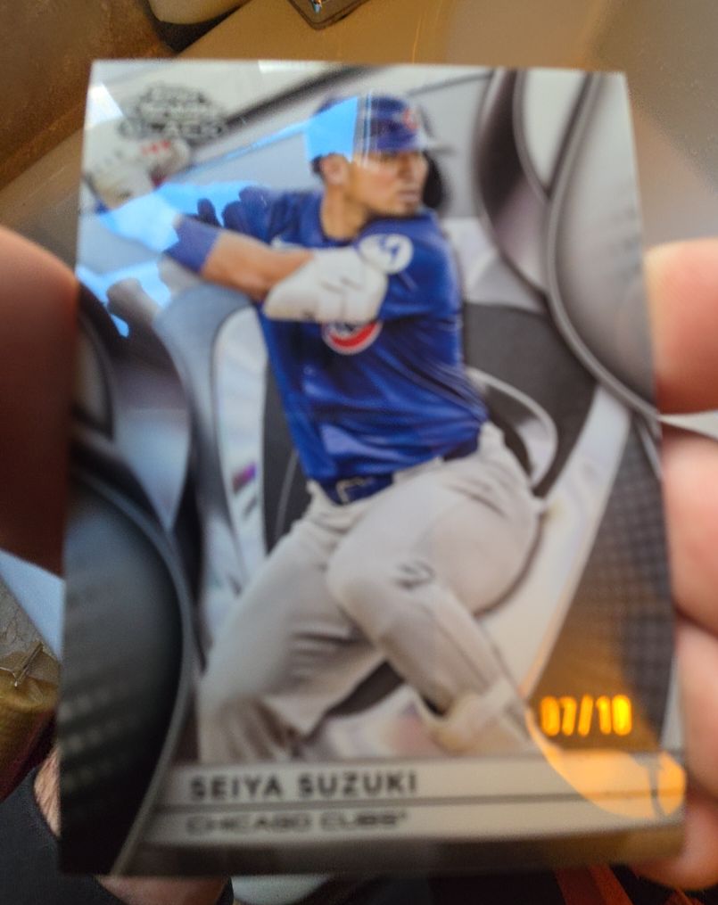 2025 Topps Chrome Black #84 Seiya Suzuki — front