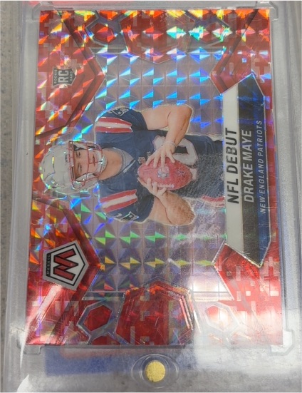 2024 Panini Mosaic NFL Debut #273 Drake Maye — front