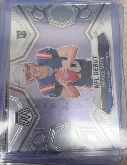 2024 Panini Mosaic NFL Debut #273 Drake Maye — front