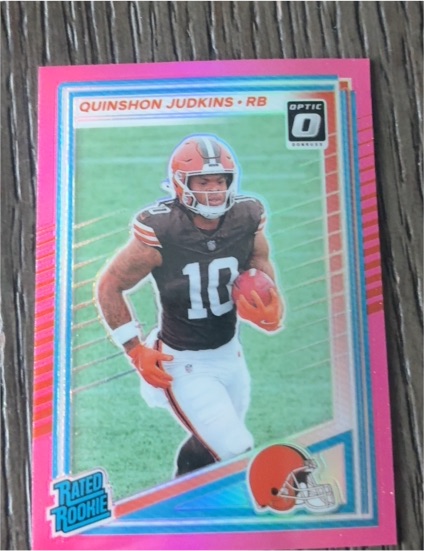 2025 Panini Donruss Optic #330 Quinshon Judkins — front