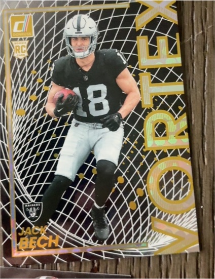 2025 Panini Donruss #8 Jack Bech Vortex — front