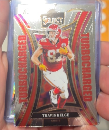 2024 Panini Select Turbocharged #13 Travis Kelce — front