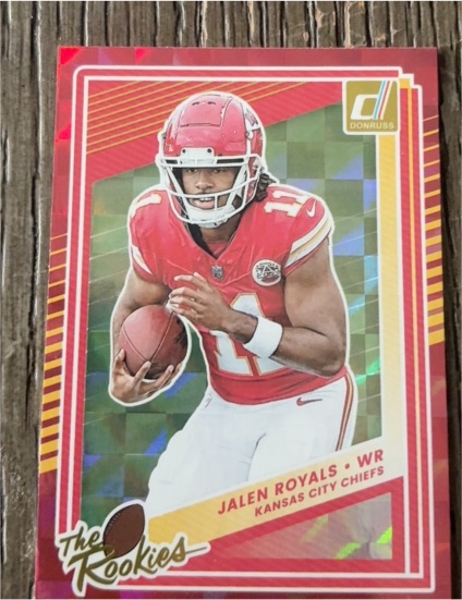 2025 Donruss #27 Jalen Royals The Rookies — front